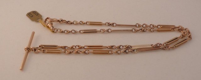 Victorian 9ct. Gold Double Prince Albert Chain