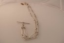 Victorian Sterling Silver Double Prince Albert Chain