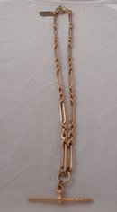 Victorian 9 CT. Rose Gold Prince Albert Chain