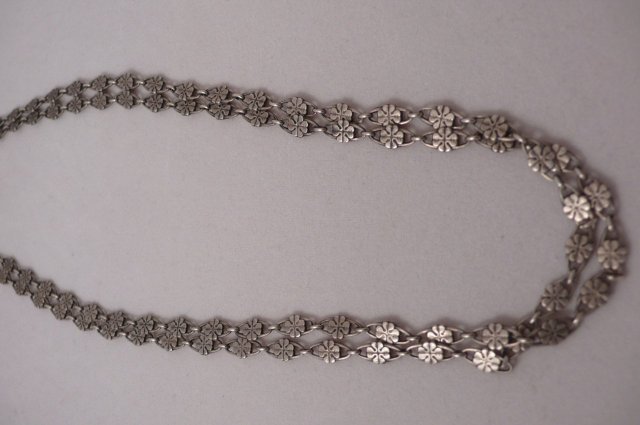 Victorian silver chain