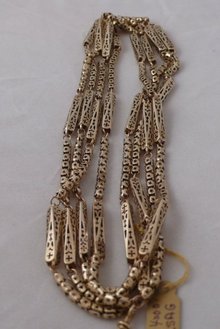 Victorian 9 ct. Gold long guard Chain