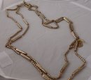 Victorian 9 ct. Gold long guard Chain
