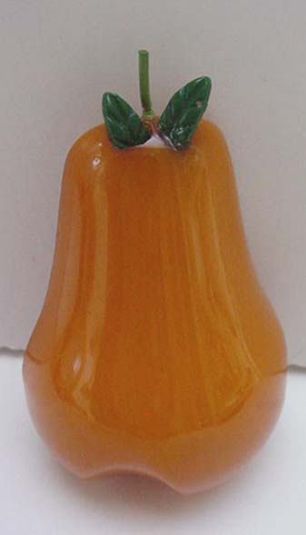Bakelite Vintage Pear Pin