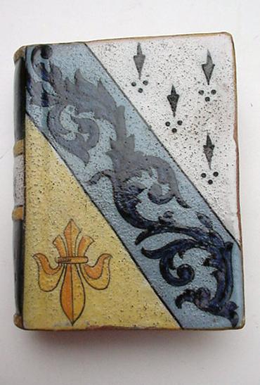 Quimper Early Bible Handwarmer-c. 1870