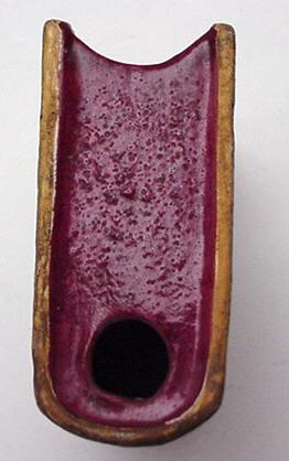 Quimper Early Bible Handwarmer-c. 1870