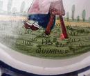 Quimper Early HB Plate :Dutch Delft Border