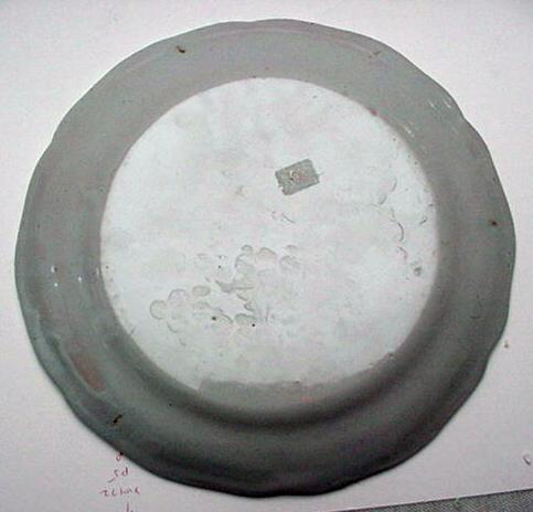 Quimper Early HB Plate :Dutch Delft Border
