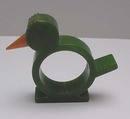 Bakelite vintage bird napkin ring