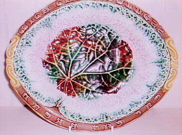 Majolica Bread Dish