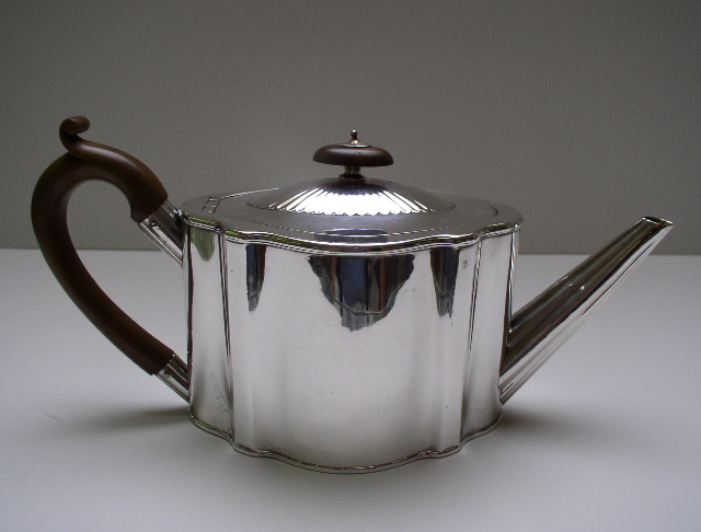 Hester Bateman Silver Teapot