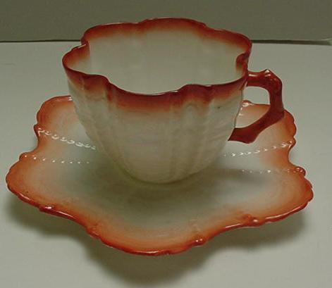 Wileman Shell Shape Cup and Saucer
