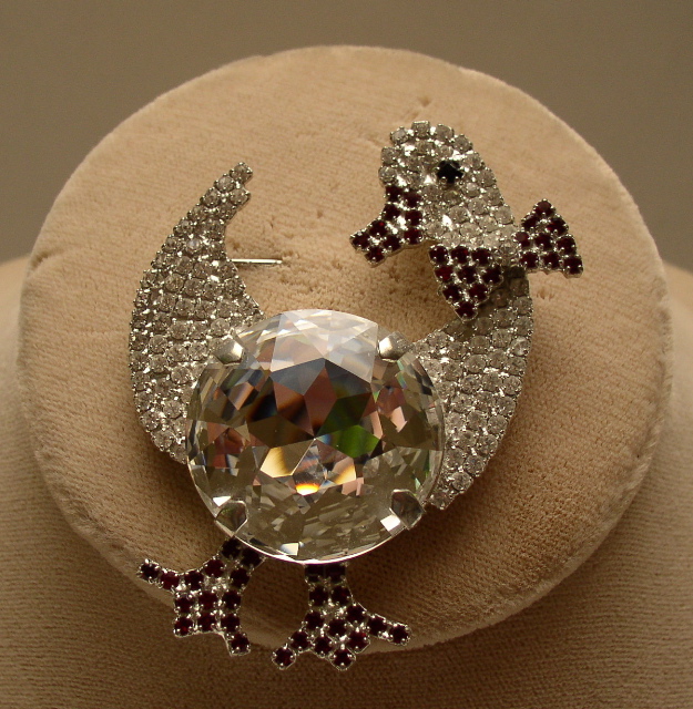 Butler and Wilson Duck Brooch