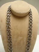 Victorian Very Heavy Sterling Chain