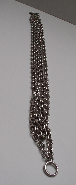 Victorian Very Heavy Sterling Chain