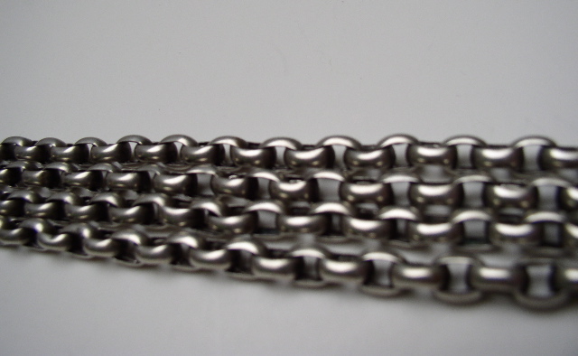 Victorian sterling long chain
