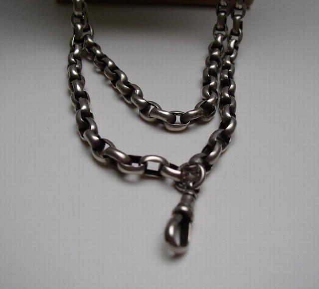 Victorian sterling long chain