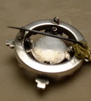 Victorian Scottish Sterling Agate Brooch