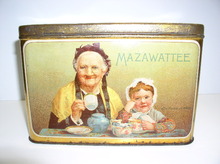 Mazawattee Tea Advertising Tin