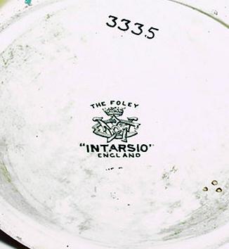 Shelley/Foley Intarsio Vase