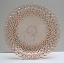 Depression Glass Windsor Design Serving Plate