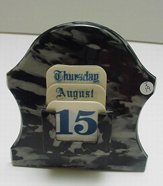 Bakelite and Celluloid Perpetual Calendar