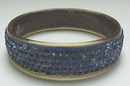 Celluloid vintage applejuice bangle with