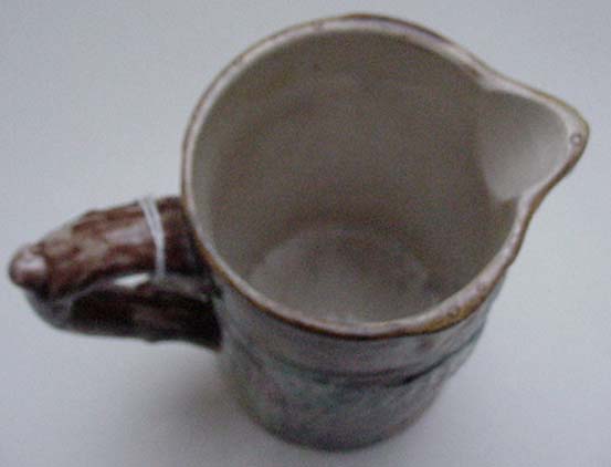 Majolica Owl Pitcher