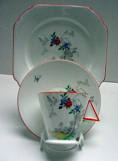 Shelley Mode Deco Tea Set