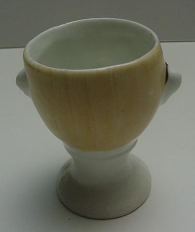 Egg Cup: Man with monocle