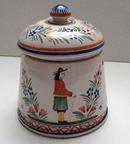 Quimper Tobacco Jar