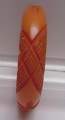 Bakelite Chunky Flower and Criss Croos Bangle