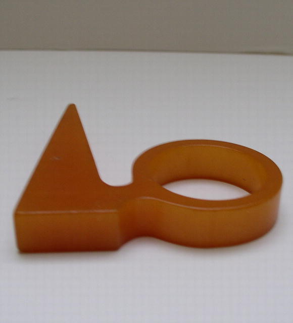 Bakelite Vintage World's Fair Napkin Ring