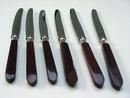 Bakelite set of German Solingen Fruit knives and holder