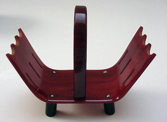 Bakelite set of German Solingen Fruit knives and holder