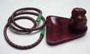 Bakelite Vintage Buddha Smoking Pipe with Hose