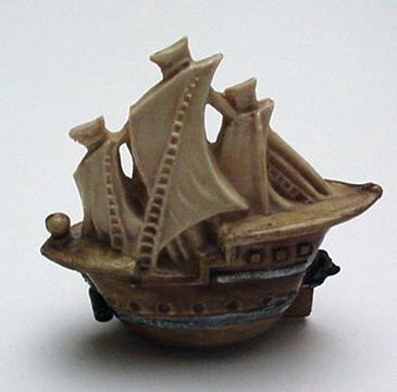 Celluloid Vintage Ship Tape Measure