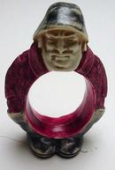 Celluloid Fisherman Napkin Ring