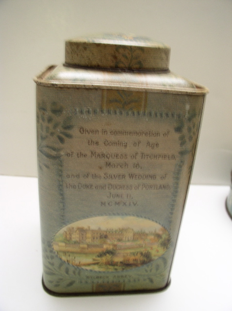 Commemorative Tin of Marquess of Titchfield