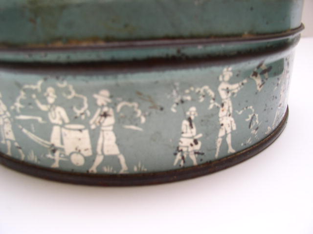 Advertising tin for the English Girl Guides
