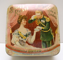 Advertising French Tin Salade Russe: Bonbons