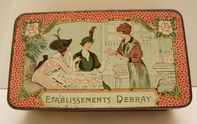 French Biscuit Advertising Tin