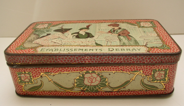 French Biscuit Advertising Tin