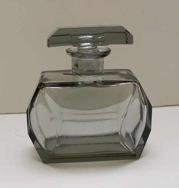 Czechoslovakian Vintage Deco Perfume bottle