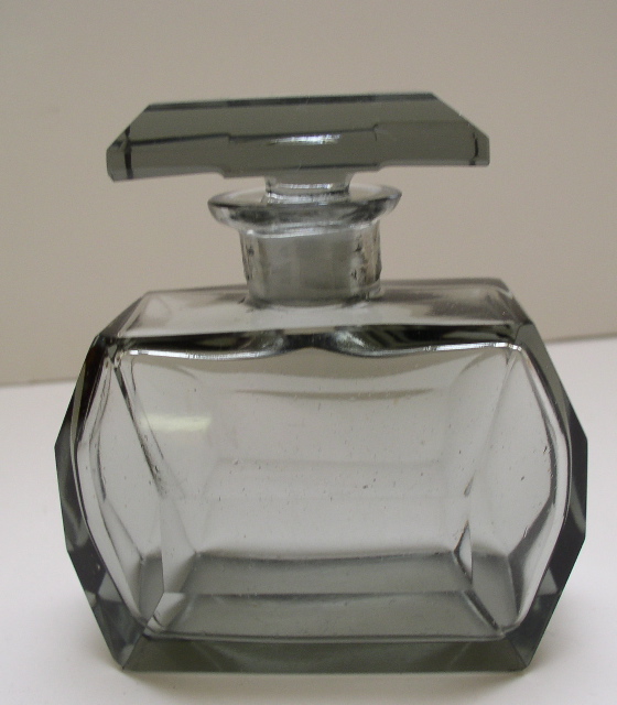 Czechoslovakian Vintage Deco Perfume bottle