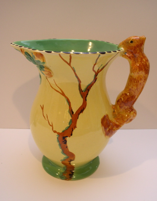 Burleigh Ware Squirrel Pitcher