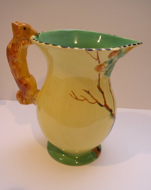 Burleigh Ware Squirrel Pitcher