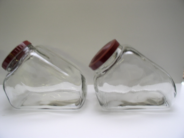 Bakelite and Glass set of three Vintage