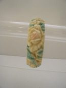 Celluloid vintage floral bangle