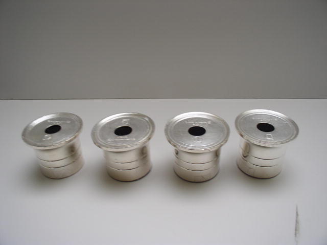 English Silver Plate Set of four Salts