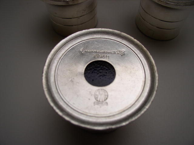 English Silver Plate Set of four Salts